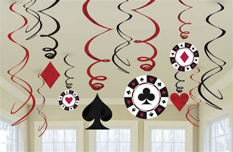 poker party deko